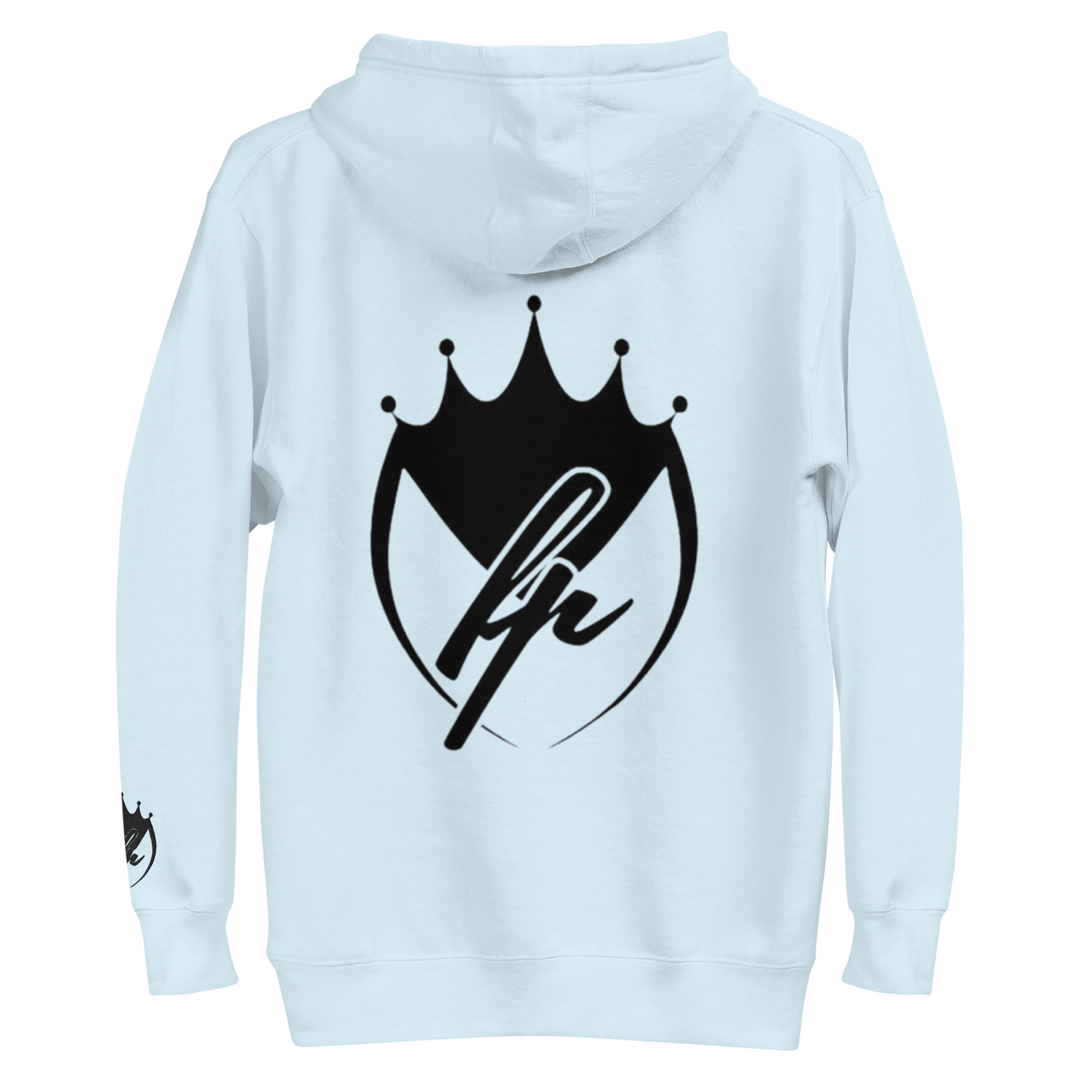 Unisex - Back Crown Druck Hoodie