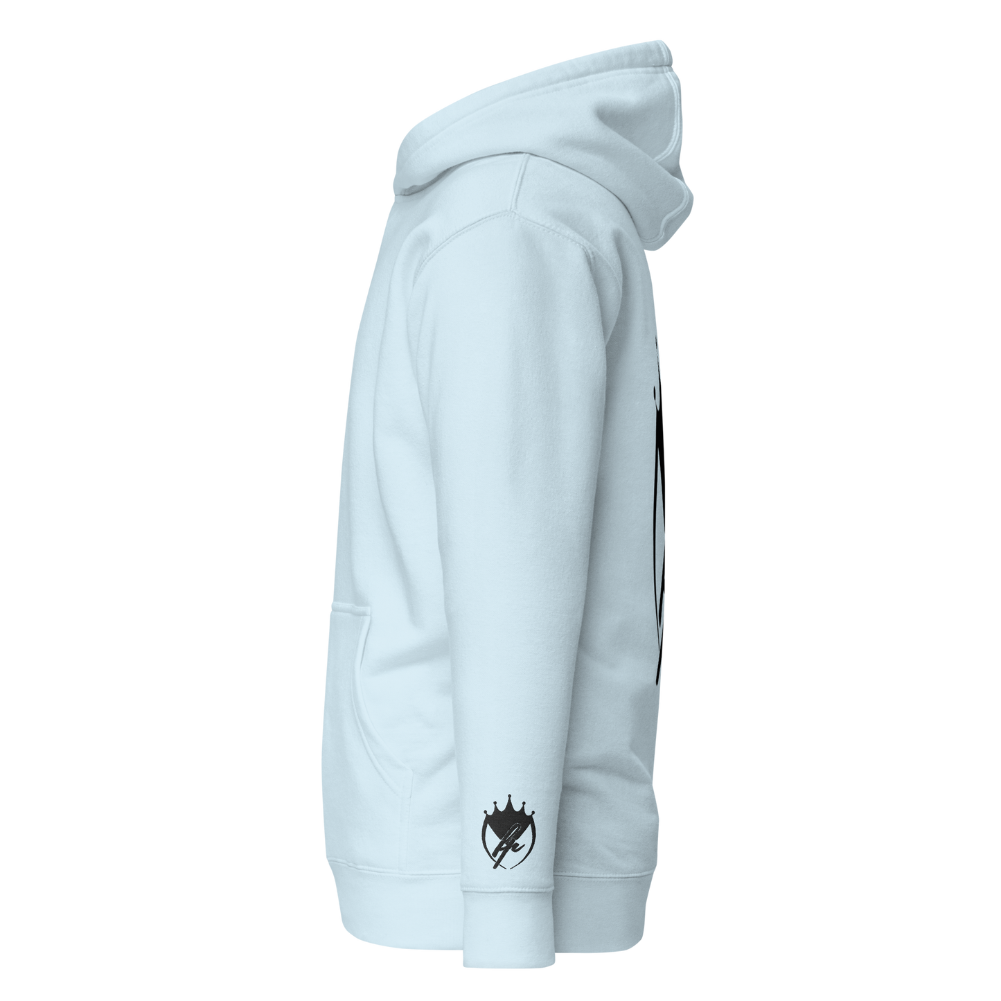 Unisex - Back Crown Druck Hoodie