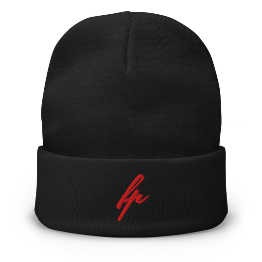 Bestickte Beanie