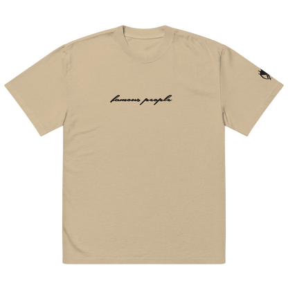 Oversized T-Shirt mit verwaschenem Look Khaki