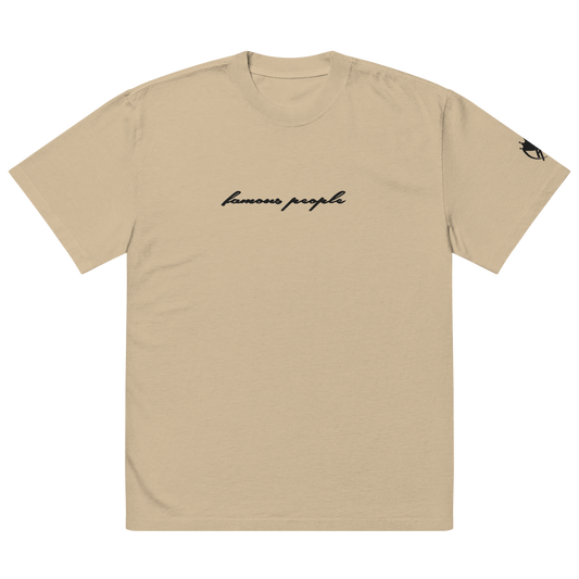 Oversized T-Shirt mit verwaschenem Look Khaki