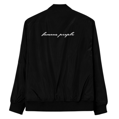 Premium Recycelte Bomber Jacke
