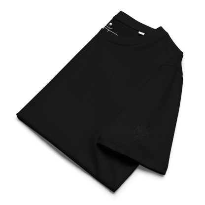 Unisex-Bio-Baumwoll-T-Shirt mit hochwertigem Stick