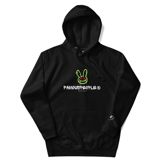Unisex - Rabbit Print Hoodie