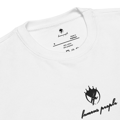 Unisex Premium Sweatshirt Weiß